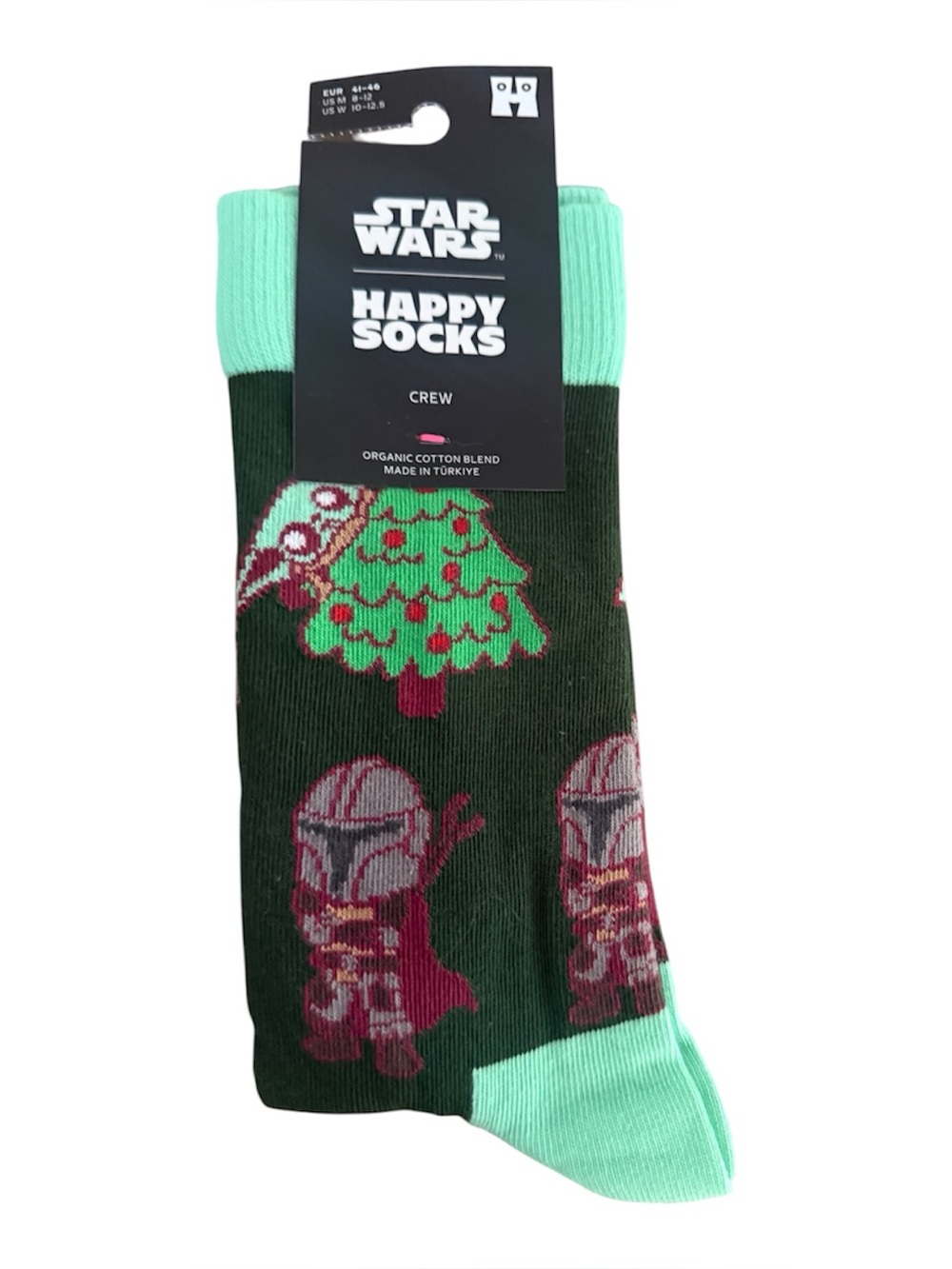 Star Wars Mandalorian Holiday Sock Happy Socks